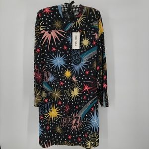 Bimba Y Lola Comic Book graphic printed dress